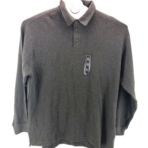 Route 66 Sweater Men's XL Brown Knit Oversized Stretch Outdoor Gear